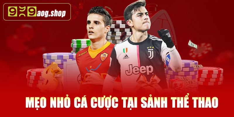 Mẹo nhỏ cá cược tại sảnh thể thao 999AOG